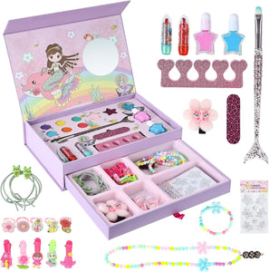 KIT DE MAQUILLAJE PARA NIÑAS .