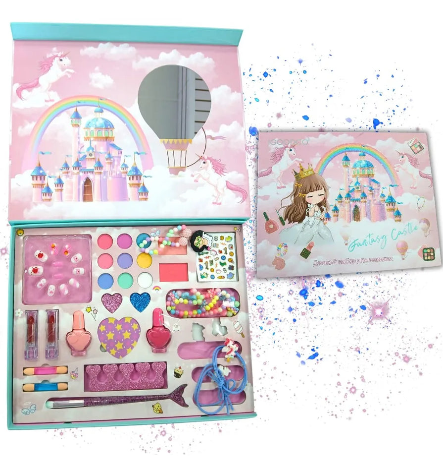 KIT DE MAQUILLAJE PARA NIÑAS .