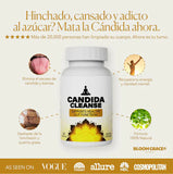 Candida Cleanse® – Elimina Antojos, Reduce la Hinchazón y Fatiga