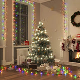 LUCES NAVIDEÑAS CON PANEL SOLAR