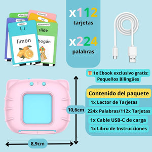 LECTOR DE TARJETA DIDACTICA PARA NIÑOS