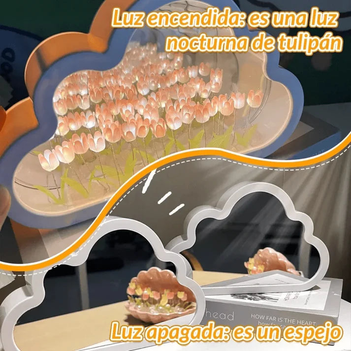 TULIPANES LED - LAMPARA DECORATIVA