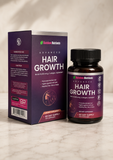Hair Growth Advanced – Biotina 10,000 mcg + Colágeno para Cabello, Piel y Uñas