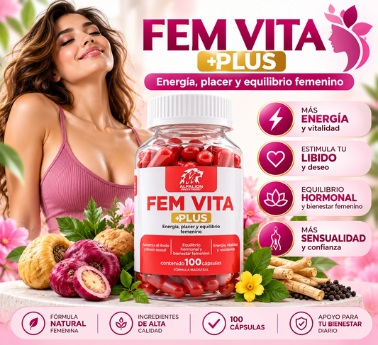 🌸 FEM VITA – Equilibrio femenino desde adentro