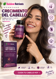 Hair Growth Advanced – Biotina 10,000 mcg + Colágeno para Cabello, Piel y Uñas