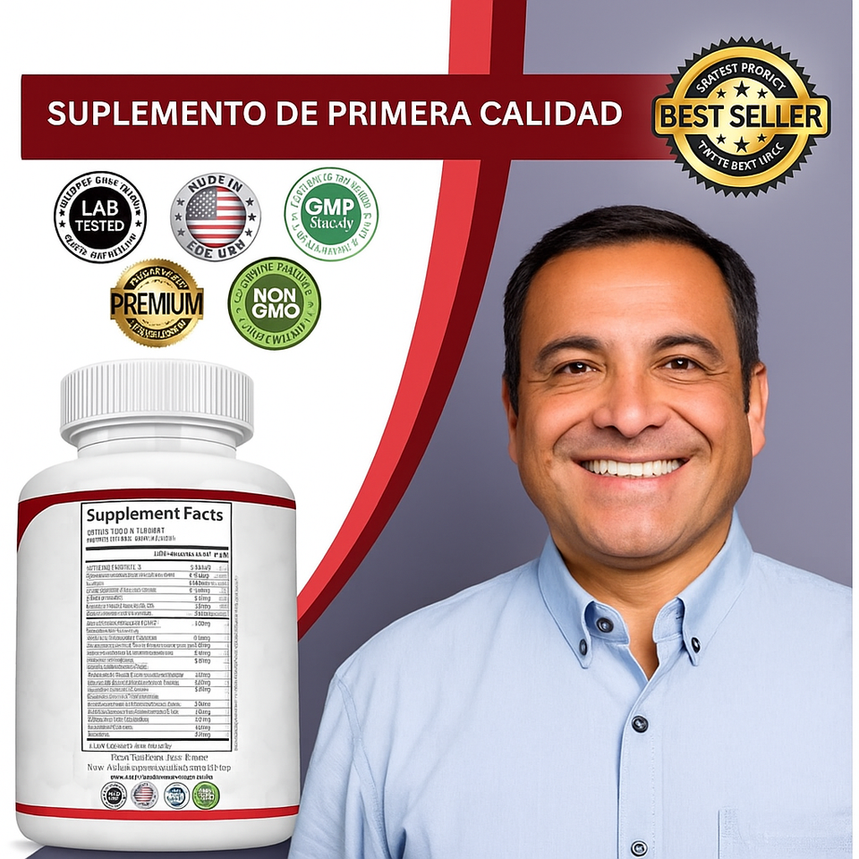 Suplemento Blood Sugar Complex 60 CAP