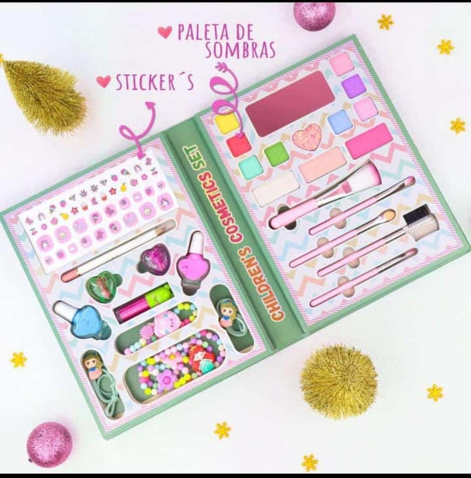 SET DE MAQUILLAJE PARA NIÑAS