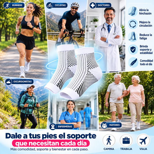 Medias de Compresión – Ayuda a Reducir la Hinchazón y Pesadez en tus Piernas