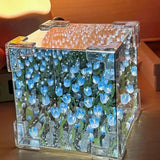 CUBO DE TULIPANES